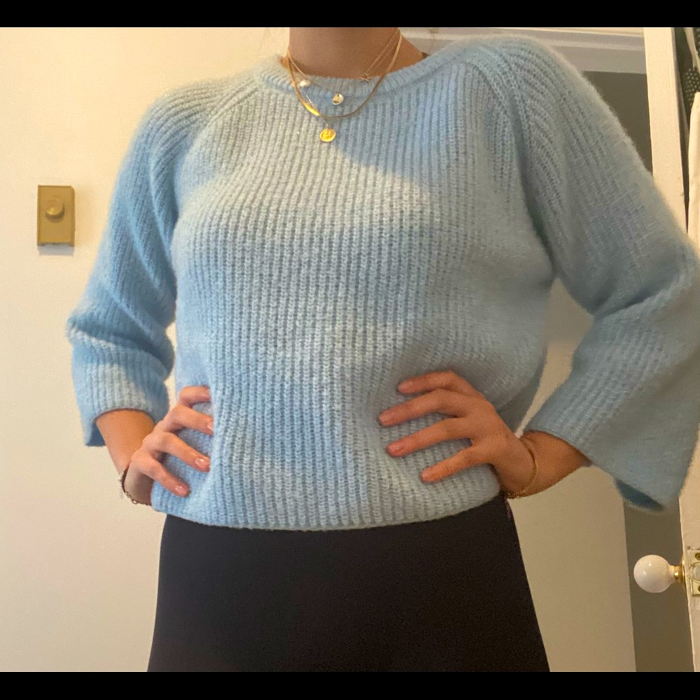 Blue sweater